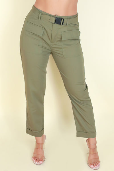 Jeans Warehouse Hawaii - SOLID WOVEN PANTS - LOVE ME FOREVER PANTS | By CHOCOLATE USA