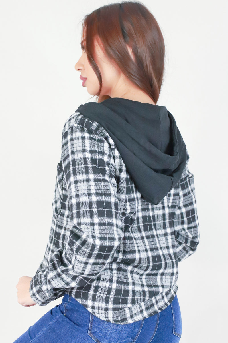 Jeans Warehouse Hawaii - L/S PRINT WOVEN CASUAL TOPS - YOU BET I WILL TOP | By PAPERMOON/ B_ENVIED