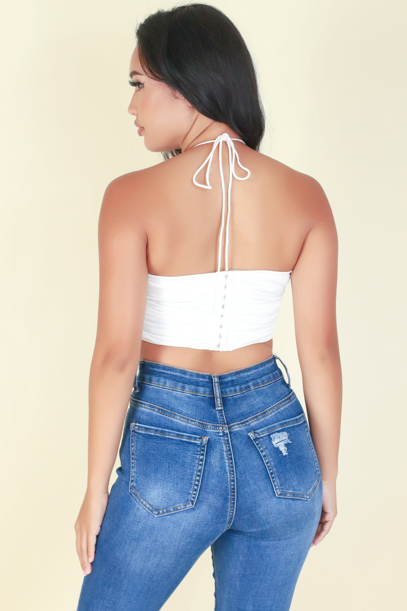 Jeans Warehouse Hawaii - TANK SOLID WOVEN DRESSY TOPS - IN YOUR HEART TOP | By TIC TOC