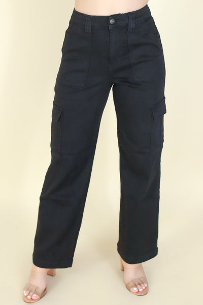 Jeans Warehouse Hawaii - SOLID WOVEN PANTS - BE ABOUT IT JEANS | By LEGEND JEANS