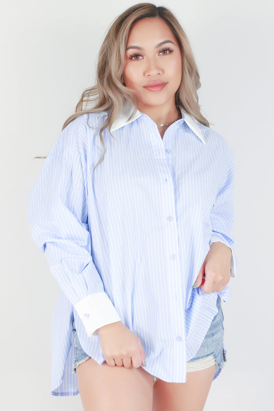 OVERSIZED LONGSLEEVE BOYFRIEND SHIRT