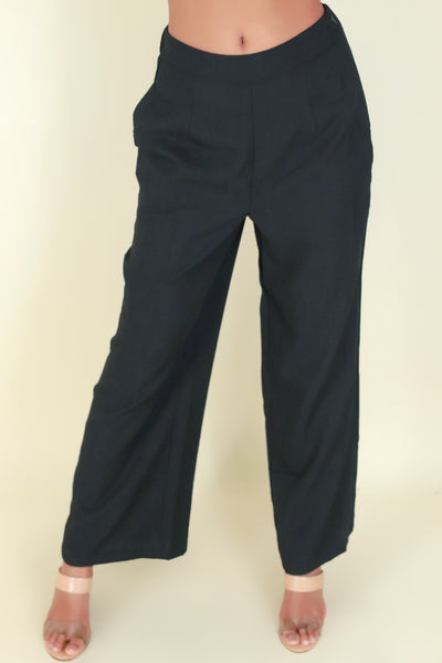 Jeans Warehouse Hawaii - SOLID WOVEN PANTS - DOING TOO MUCH PANTS | By FAVLUX