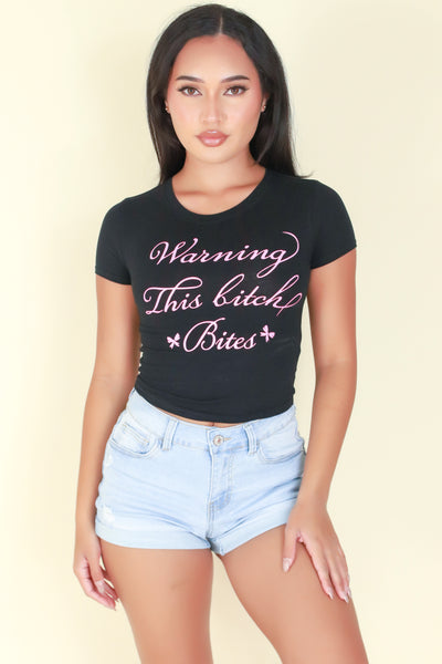 Jeans Warehouse Hawaii - S/S SCREEN - YOU'VE BEEN WARNED TEE | By POPULAR 21