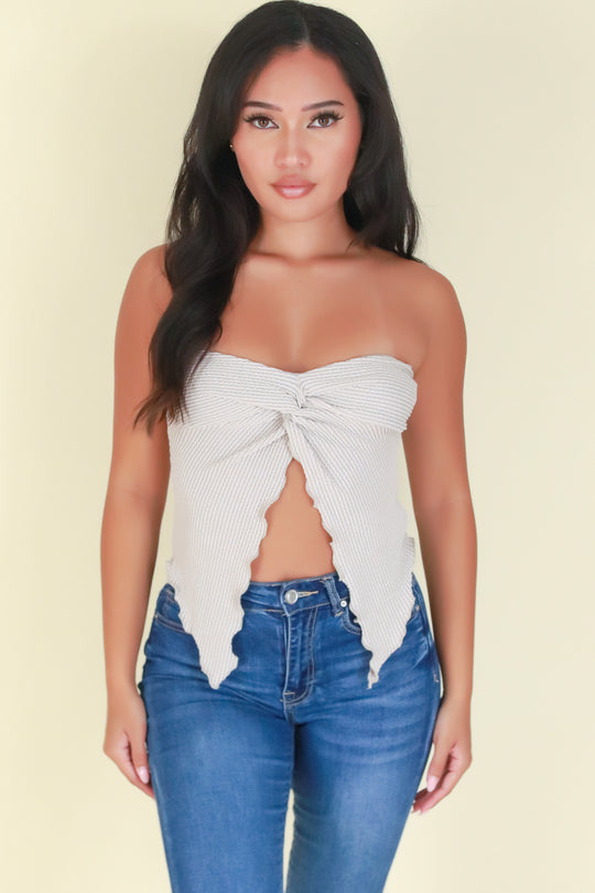 WHAT'S YOUR SIGN TUBE FLYAWAY TOP