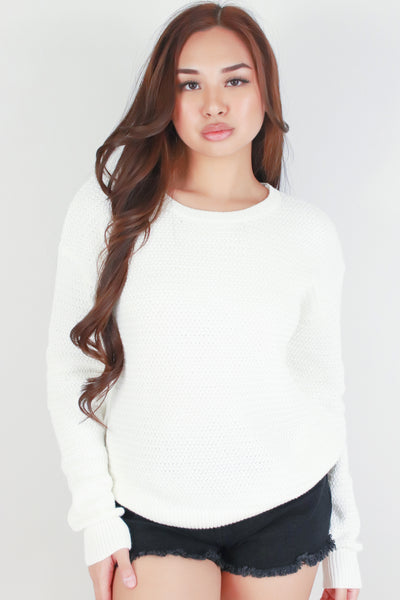 Jeans Warehouse Hawaii - CHUNKY/ACRYLIC SWEATERS - TRUTH REVEALED SWEATER | By BE COOL