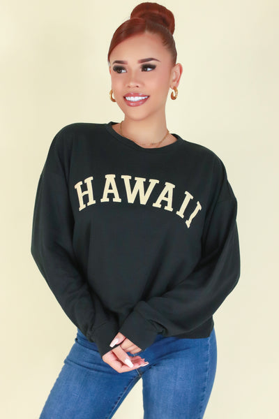 Jeans Warehouse Hawaii - L/S SCREEN - HAWAII TOP | By ORGANIC GENERATION