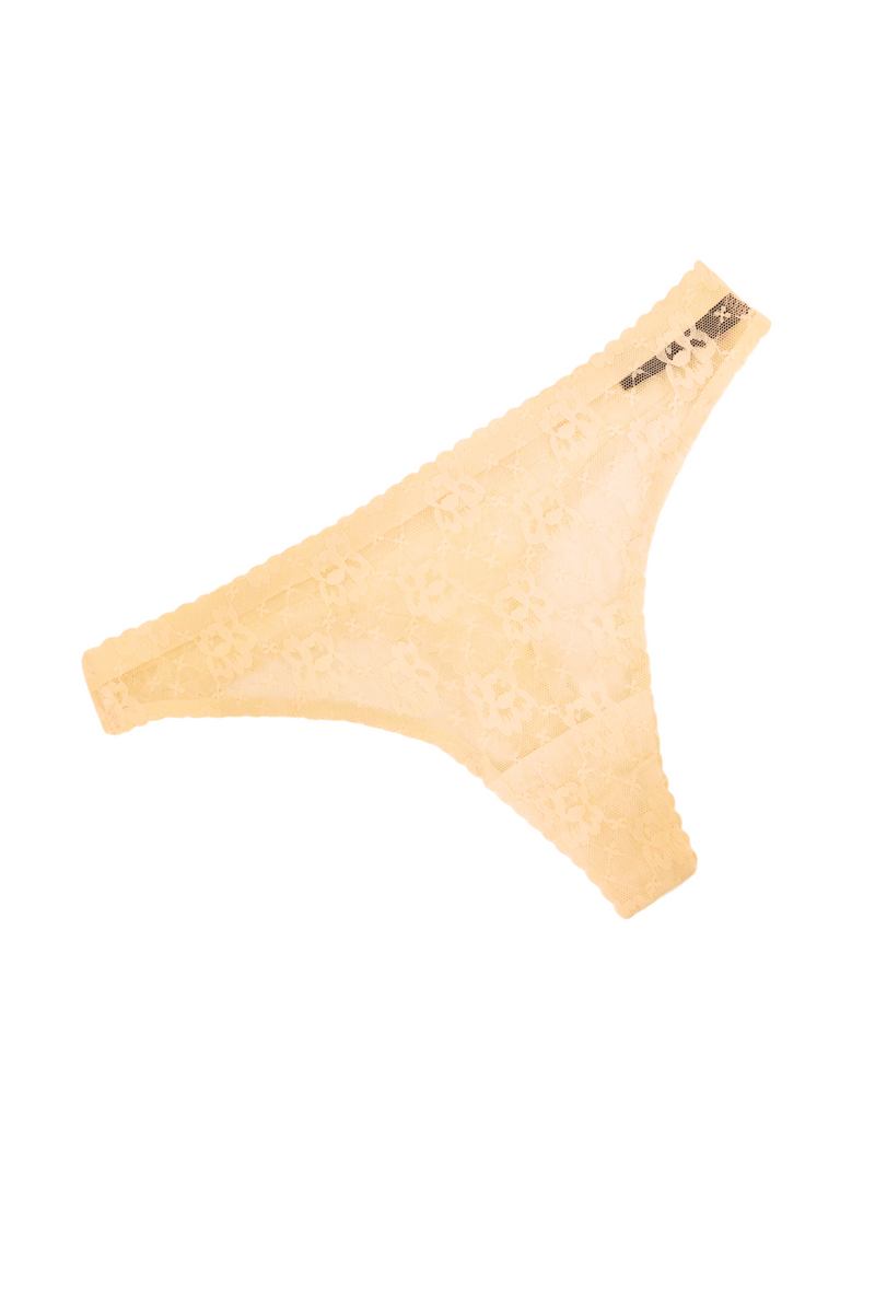 Jeans Warehouse Hawaii - THONGS - CREAM LACE THONG | By BEST UNDERWEAR