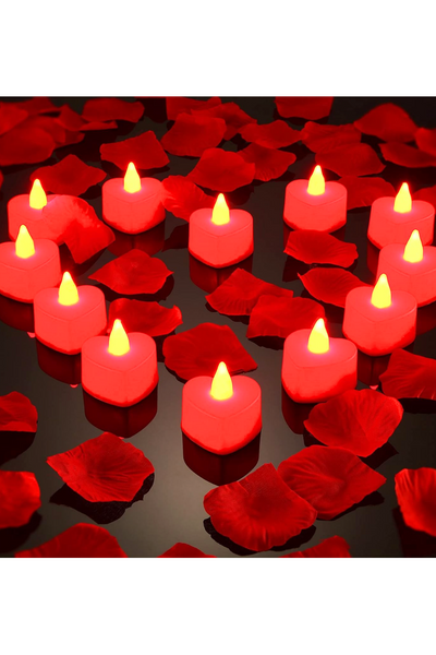 Jeans Warehouse Hawaii - XMAS/SEASONAL HOLIDAY - FLAMELESS LED HEART CANDLE | By GREENWELL PROMOTIONS LTD