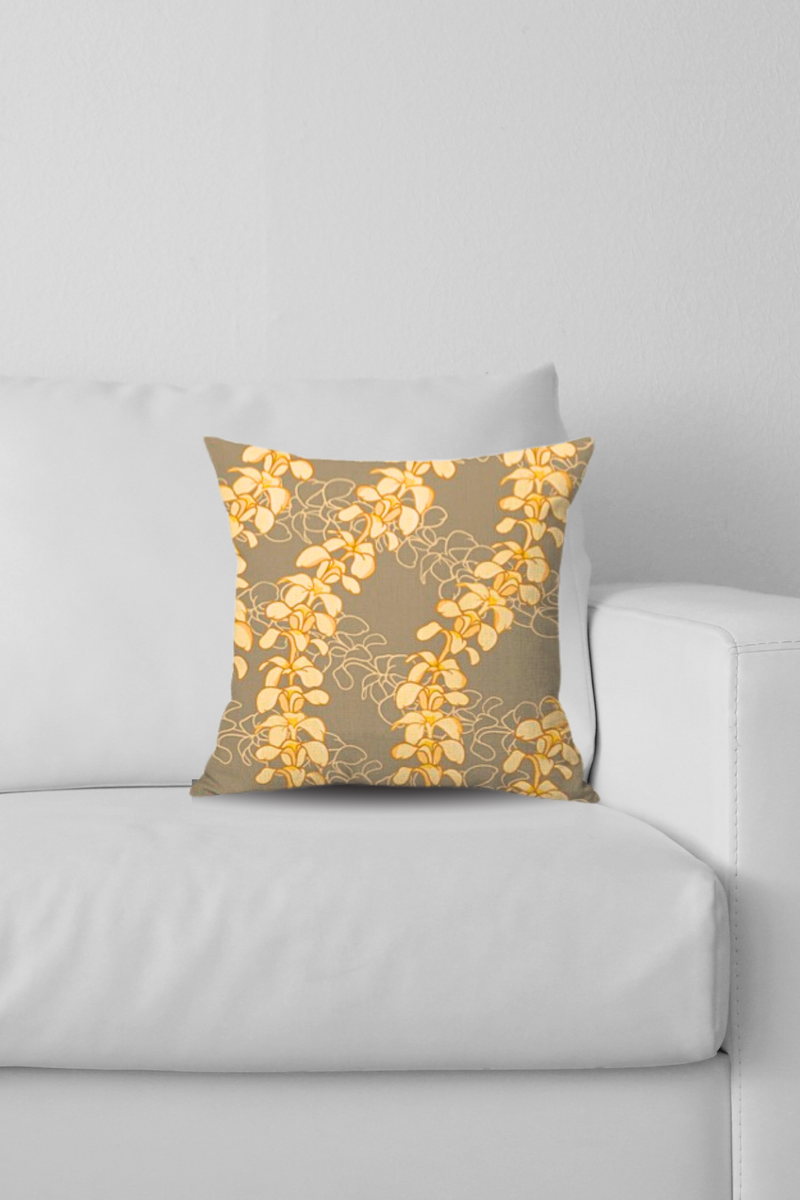 Jeans Warehouse Hawaii - HOME GOODS - PLUMERIA PILLOWCASE | By GREENWELL PROMOTIONS LTD