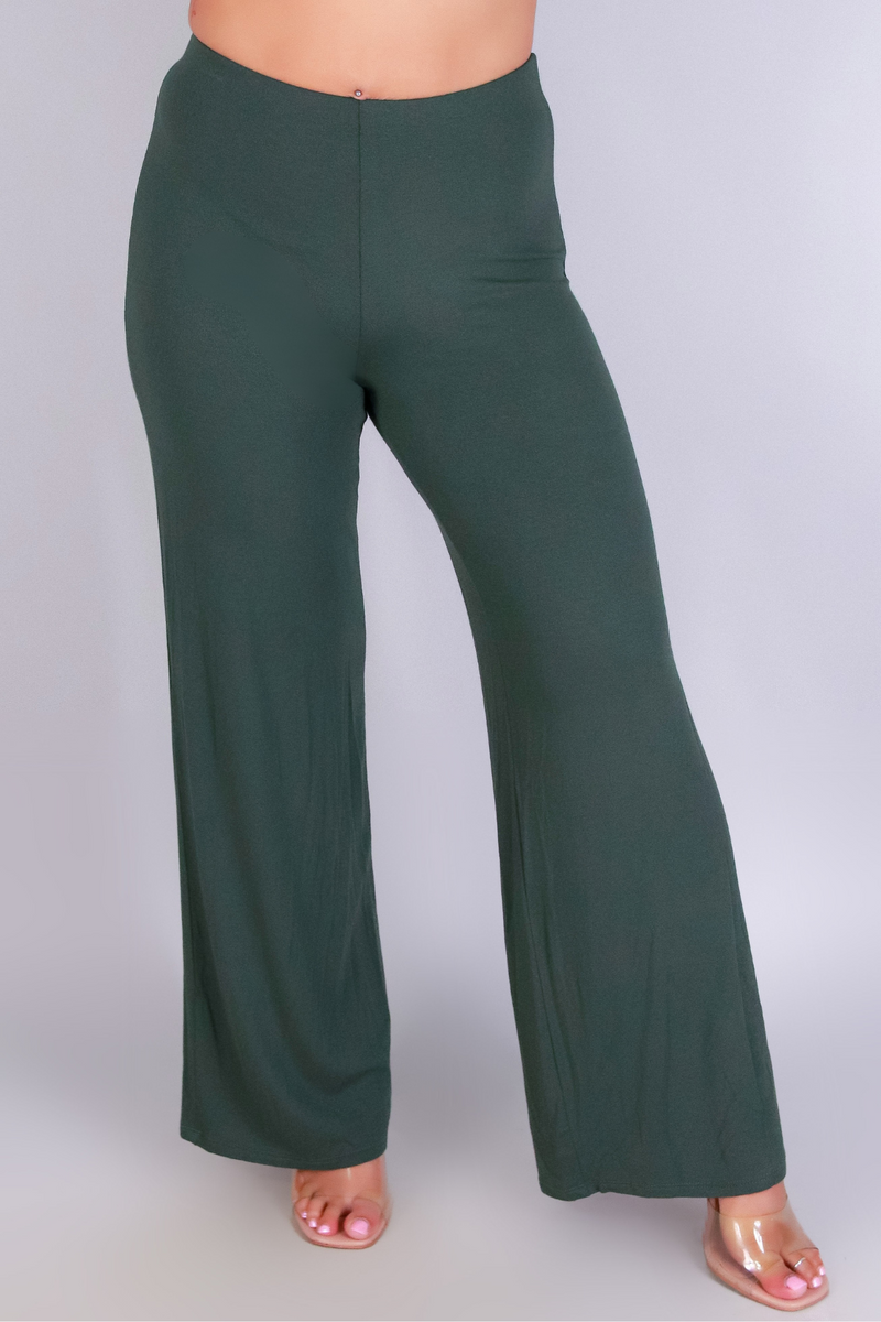 Jeans Warehouse Hawaii - SOLID KNIT PANTS - SLEEK & SWEET PANTS | By OLIVE & CO