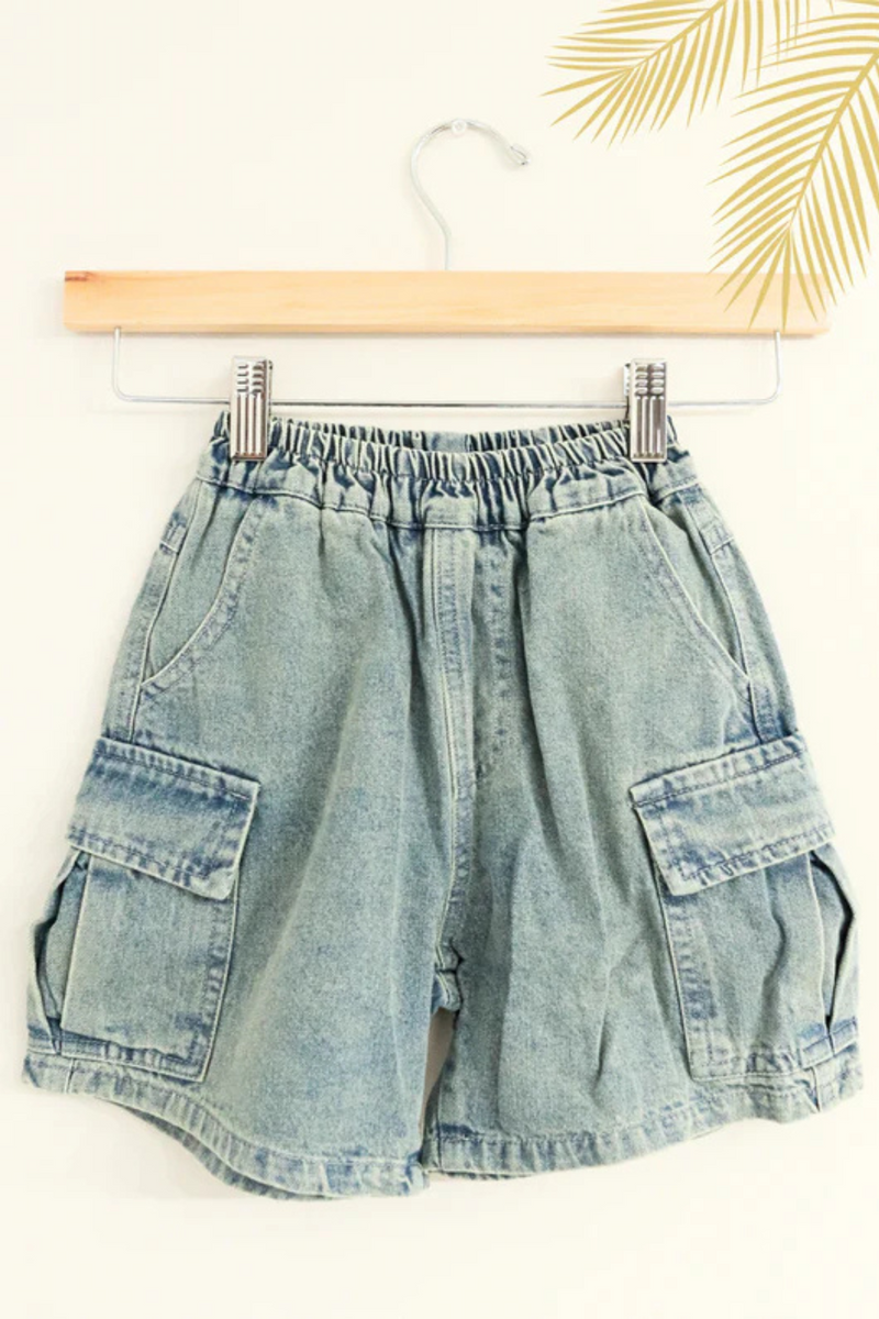 Jeans Warehouse Hawaii - DENIM SHORTS 7-16 - LINE UP SHORTS | KIDS SIZE 7-16 | By GREENWELL PROMOTIONS LTD