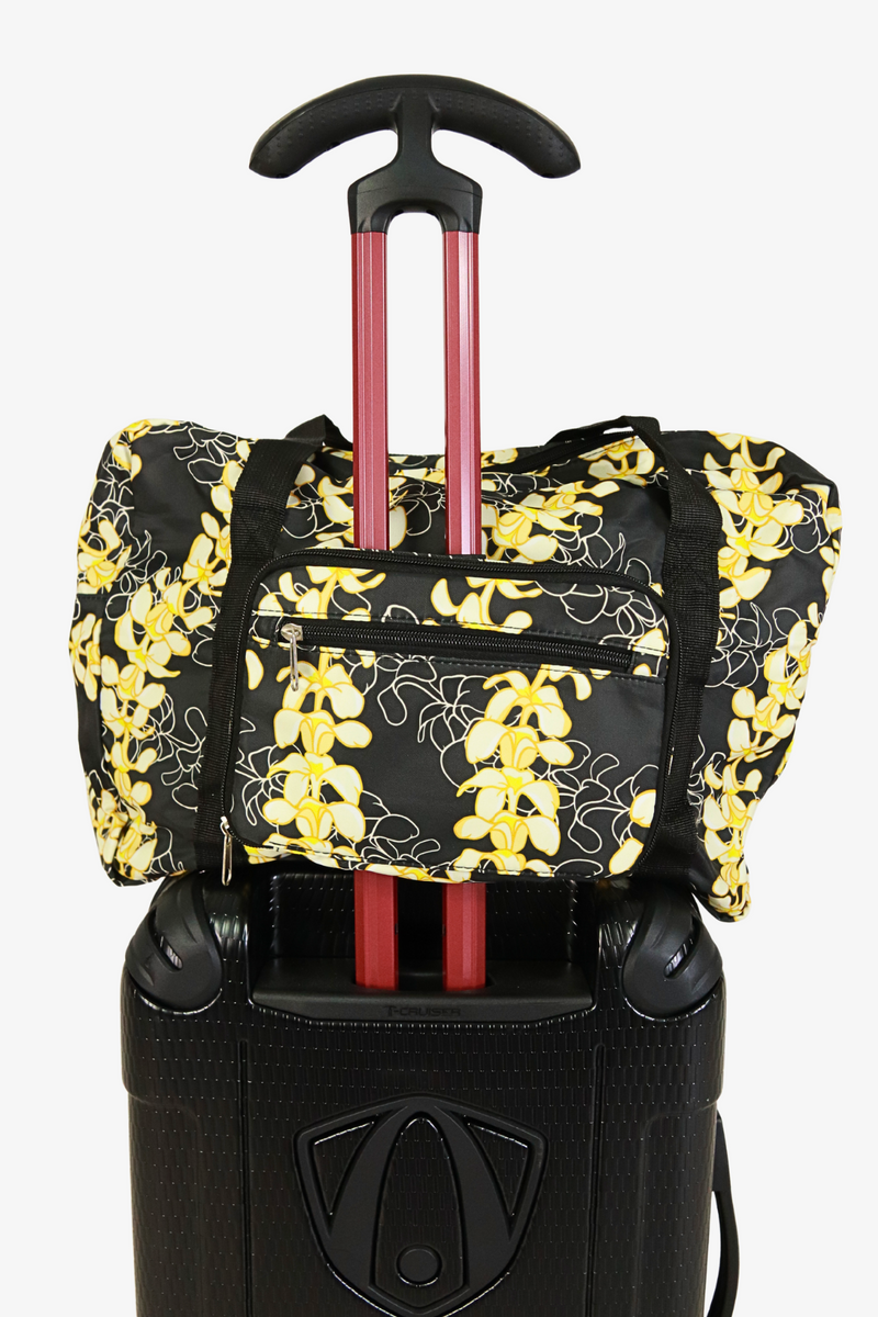 Jeans Warehouse Hawaii - TOTES - PLUMERIA DUFFLE BAG | By GREENWELL PROMOTIONS LTD