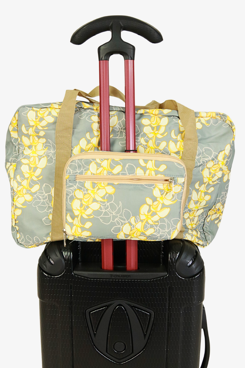 Jeans Warehouse Hawaii - TOTES - PLUMERIA DUFFLE BAG | By GREENWELL PROMOTIONS LTD