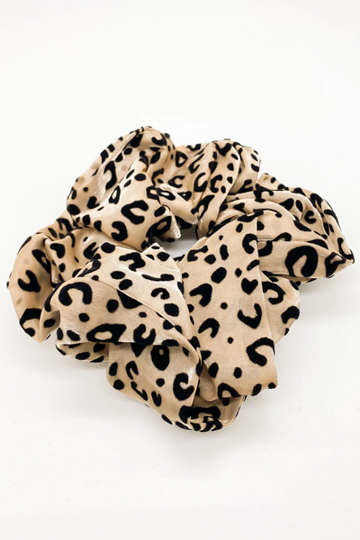 Jeans Warehouse Hawaii - SCRUNCHIES - LEOPARD SCRUNGIE | By JOIA TRADING