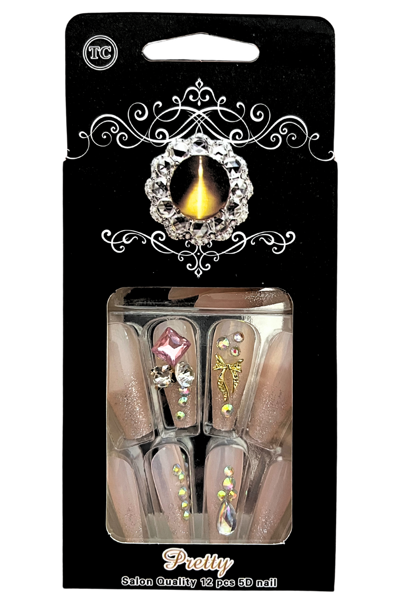 Jeans Warehouse Hawaii - PRESS ON NAILS - BLING BLING PRESS ON NAILS | By NURI IMPORT INC.
