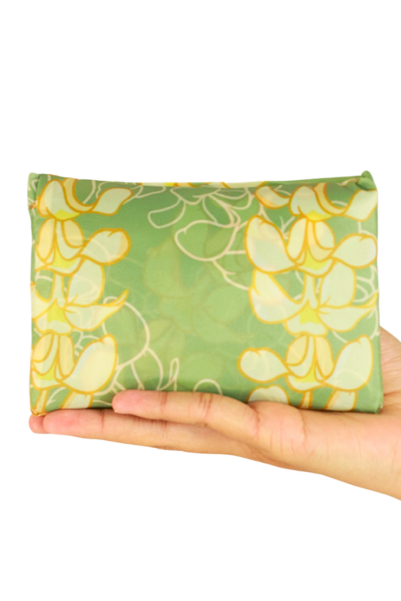 Jeans Warehouse Hawaii - TOTES - PLUMERIA FOLDABLE REUSABLE BAG | By GREENWELL PROMOTIONS LTD