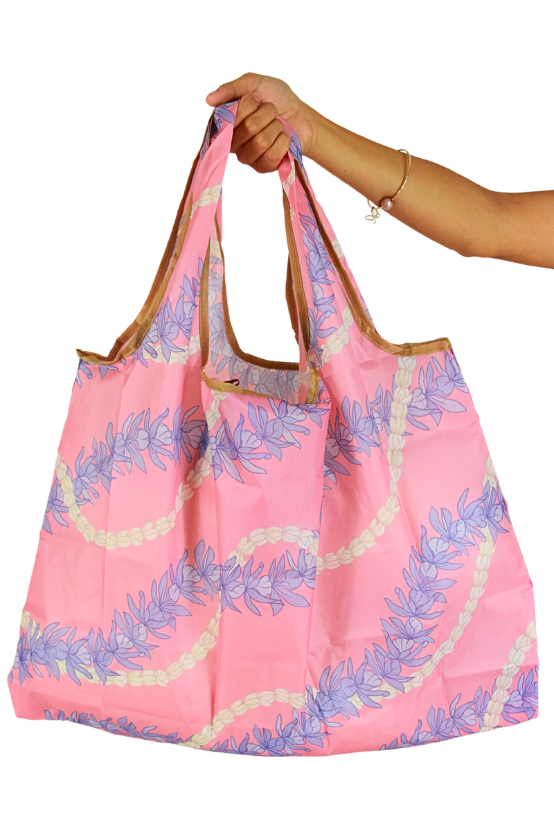 Jeans Warehouse Hawaii - TOTES - PIKAKE HONOHONO FOLDABLE REUSABLE BAG | By GREENWELL PROMOTIONS LTD