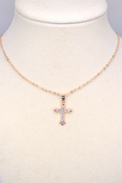 Jeans Warehouse Hawaii - NECKLACE SHORT PENDANT - FAITHFUL NECKLACE | By RJ IMPORTS