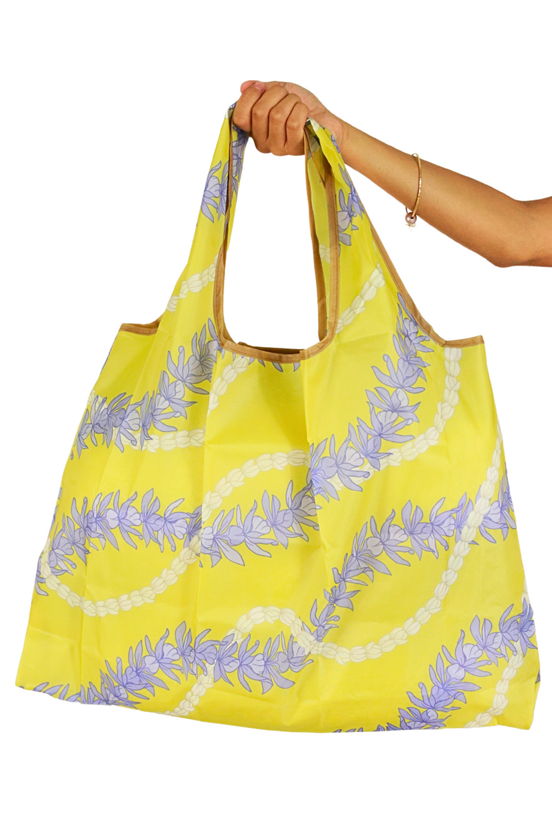 Jeans Warehouse Hawaii - TOTES - PIKAKE HONOHONO FOLDABLE REUSABLE BAG | By GREENWELL PROMOTIONS LTD