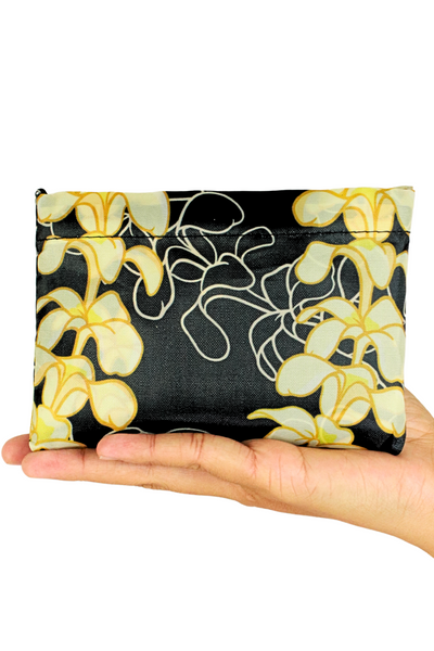 Jeans Warehouse Hawaii - TOTES - PLUMERIA FOLDABLE REUSABLE BAG | By GREENWELL PROMOTIONS LTD