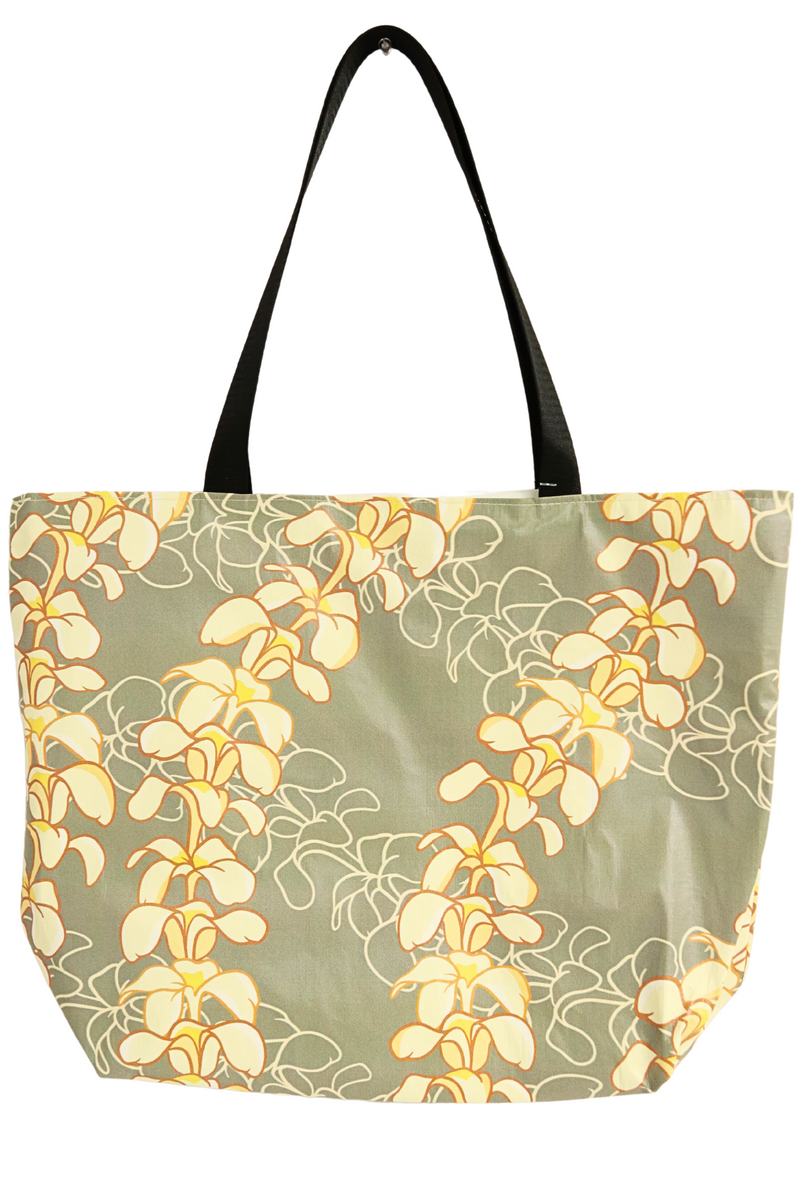 Jeans Warehouse Hawaii - TOTES - PLUMERIA TOTE | By GREENWELL PROMOTIONS LTD
