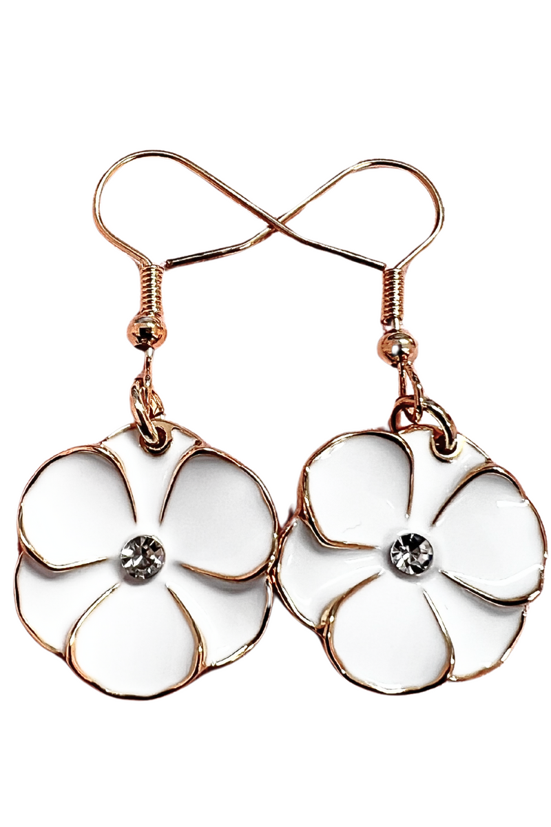 Jeans Warehouse Hawaii - DANGLE - SPRING FLOWER EARRINGS | By PRINCE CO