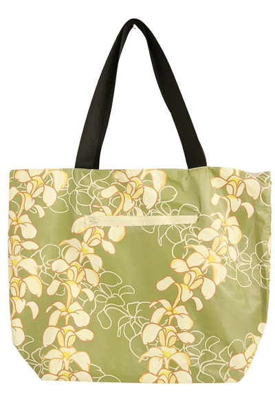 Jeans Warehouse Hawaii - TOTES - PLUMERIA TOTE | By GREENWELL PROMOTIONS LTD