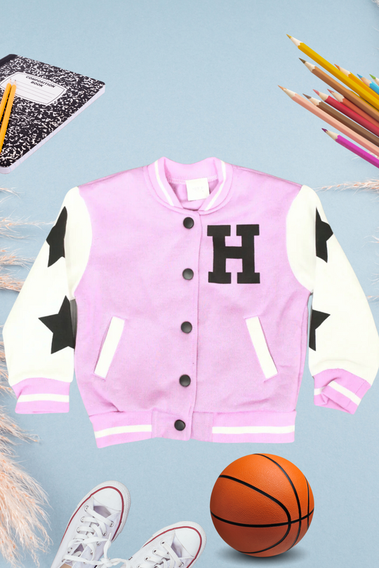 H VARSITY JACKET | KIDS SIZE 4-6X