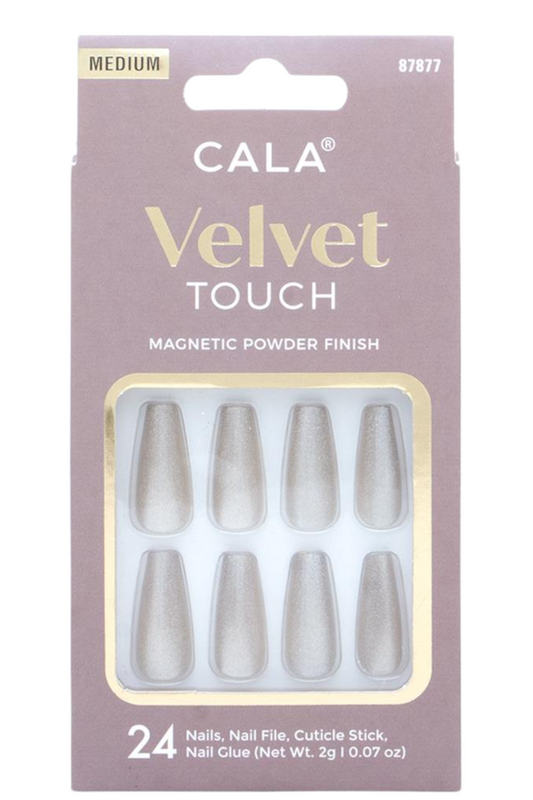 Jeans Warehouse Hawaii - PRESS ON NAILS - VELVET CAT EYE NAILS | By CALA PRODUCTS