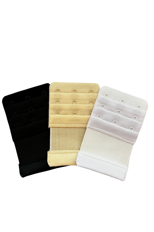 3 HOOK BRA EXTENDERS