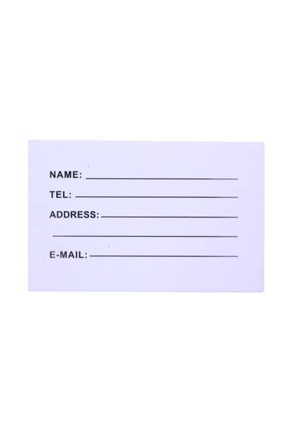 Jeans Warehouse Hawaii - MISC ACCESSORY - PLUMERIA TIARE LUGGAGE TAGS | 1 PACK (2 PCS) | By GREENWELL PROMOTIONS LTD