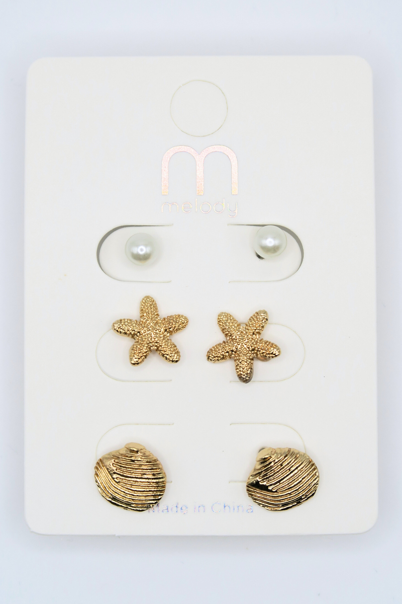 Jeans Warehouse Hawaii - MULTI ON CARD - GOLDEN HOUR EARRINGS | By JOIA TRADING