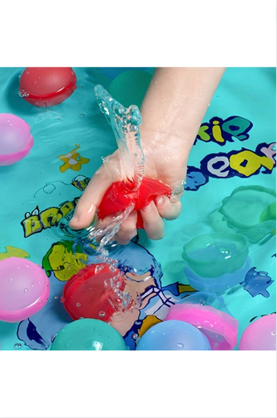 Jeans Warehouse Hawaii - TOYS - ORANGE REUSABLE WATER BALLOON | By GREENWELL PROMOTIONS LTD