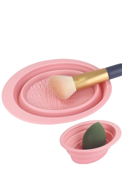 Jeans Warehouse Hawaii - COSMETIC TOOLS/MISC - PINK MAKEUP BRUSH CLEANER | By GREENWELL PROMOTIONS LTD