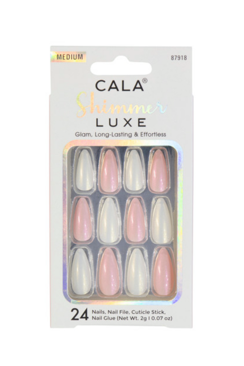 Jeans Warehouse Hawaii - PRESS ON NAILS - SHIMMER LUXE FAIRY DUST NAILS | By CALA PRODUCTS