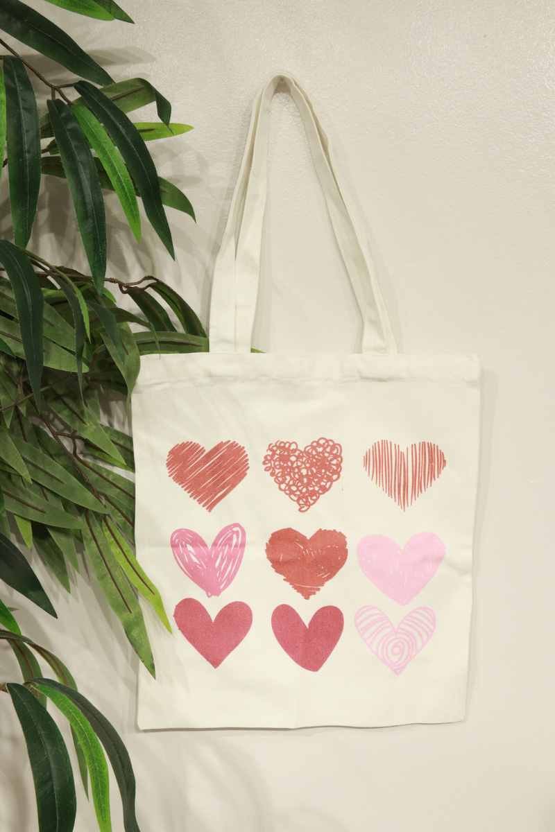 Jeans Warehouse Hawaii - TOTES - HEART TOTE | By GREENWELL PROMOTIONS LTD