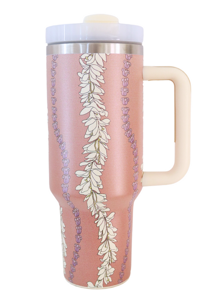 Jeans Warehouse Hawaii - MISC ACCESSORY - CROWN FLOWER TUMBLER | By GREENWELL PROMOTIONS LTD