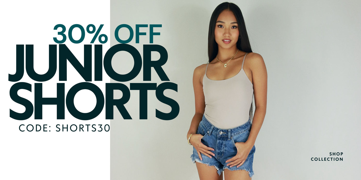 30% Off Junior Shorts. Use Code: SHORTS30