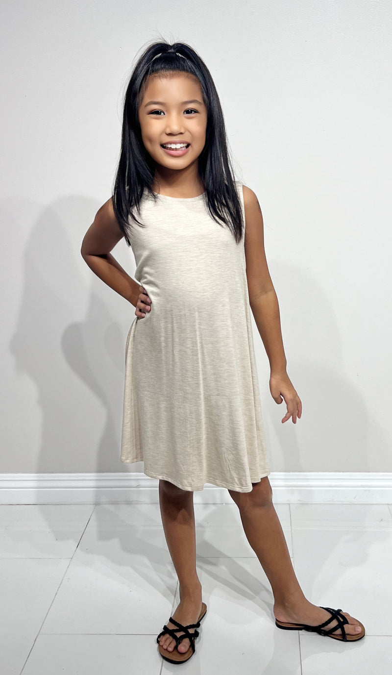 Jeans Warehouse Hawaii - DRESS RMPR 7-16 - PINKY PROMISE DRESS | KIDS SIZE 7-16 | By LUZ