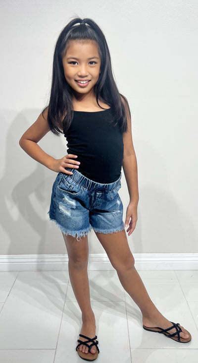 Jeans Warehouse Hawaii - DENIM SHORTS 7-16 - CHECK THIS SHORTS | KIDS SIZE 7-16 | By YMI JEANS