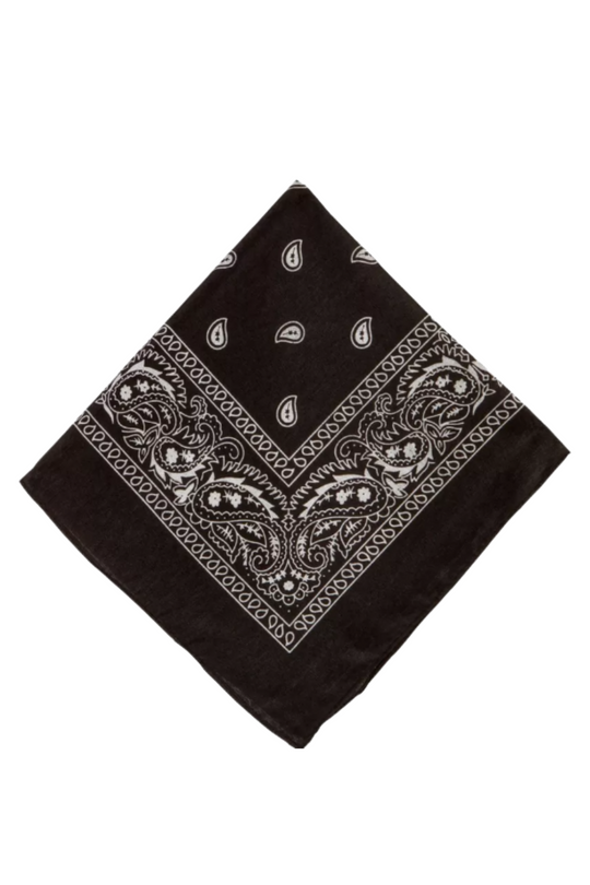 BLACK BANDANA