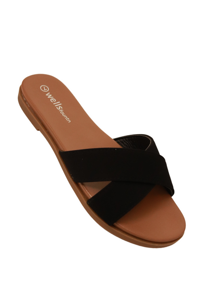 Jeans Warehouse Hawaii - FLATS SLIP ON - ON MY WAY SANDAL | By WELLS FOUNTAIN INC.