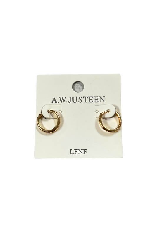 Jeans Warehouse Hawaii - BASIC HOOPS - SMALL GOLD HOOPS | By PRINCE CO