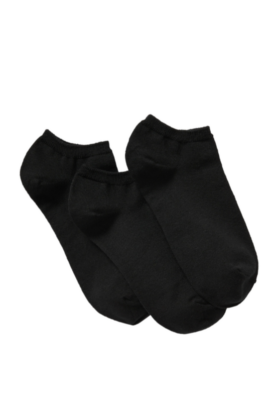 BLACK 3 PAIR SOCKS