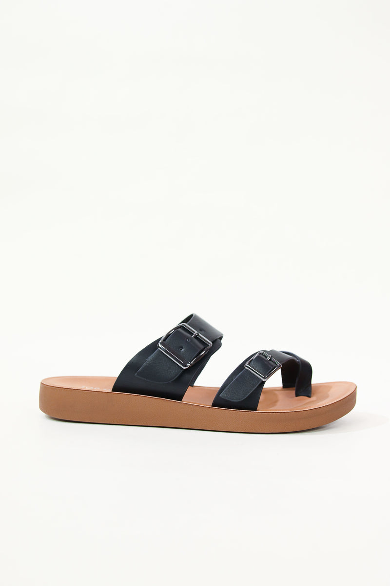 Jeans Warehouse Hawaii - FLATS SLIP ON - BE THE CHANGE SANDAL | By TOP GUY INTL