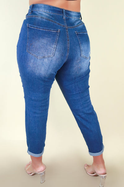 Jeans Warehouse Hawaii - PLUS Denim Jeans - JANINE MOM JEANS | By WAX JEAN