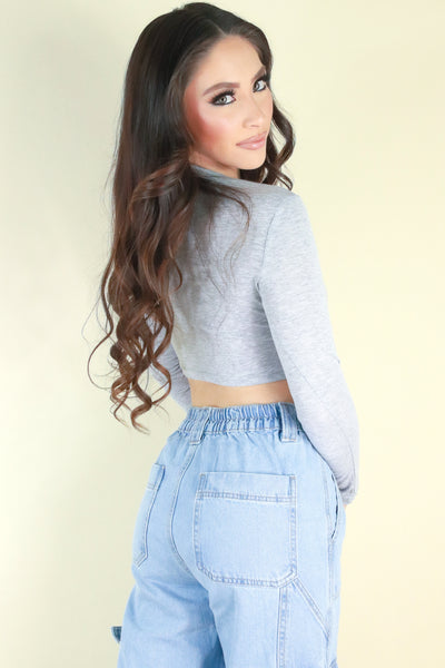Jeans Warehouse Hawaii - L/S SOLID BASIC - BE THE DIFFERENCE TOP | By ROSIO