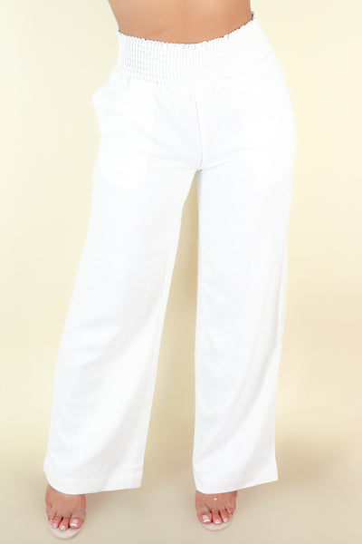 Jeans Warehouse Hawaii - SOLID WOVEN PANTS - MONEY IN THE BANK PANTS | By STYLE MELODY