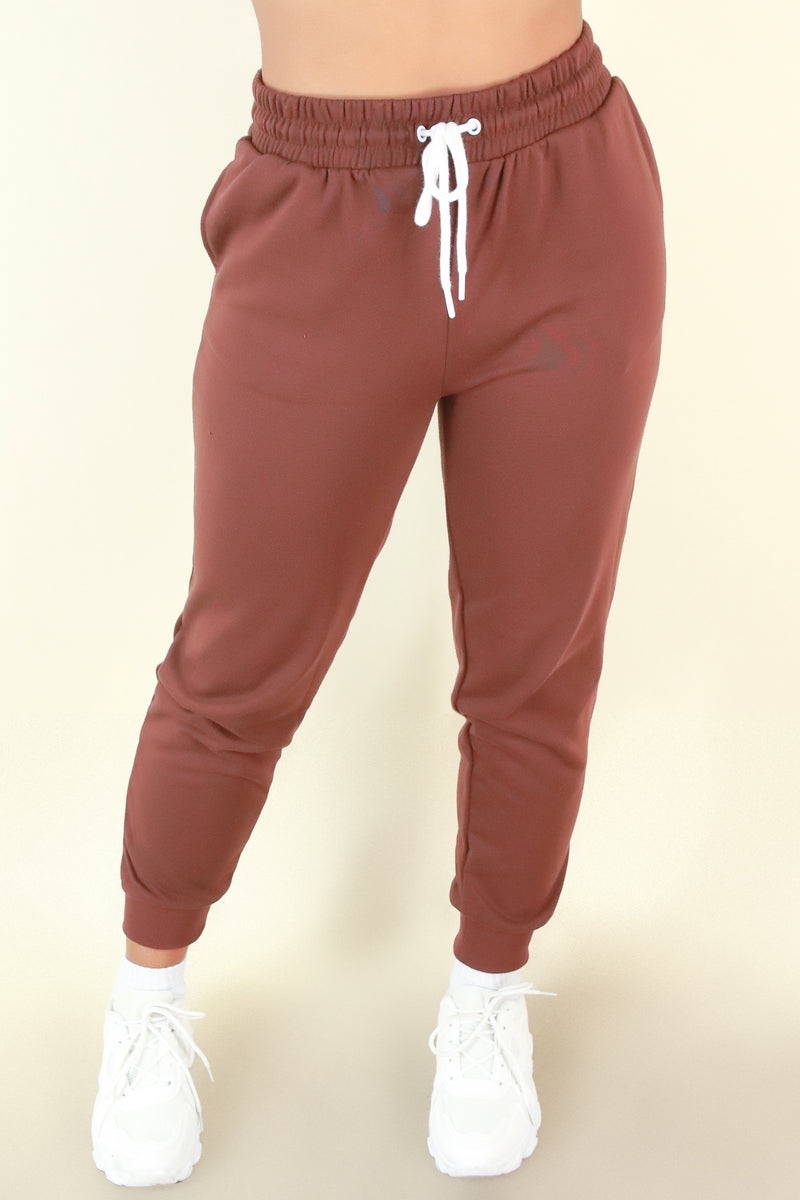 Jeans Warehouse Hawaii - ACTIVE KNIT PANT/CAPRI - CHECK THE STATUS JOGGERS | By ACTIVE USA