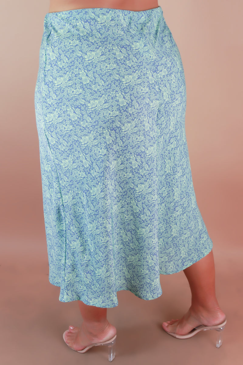 Jeans Warehouse Hawaii - PLUS Woven Long Skirt - LADY LIKE SKIRT | By ZENOBIA